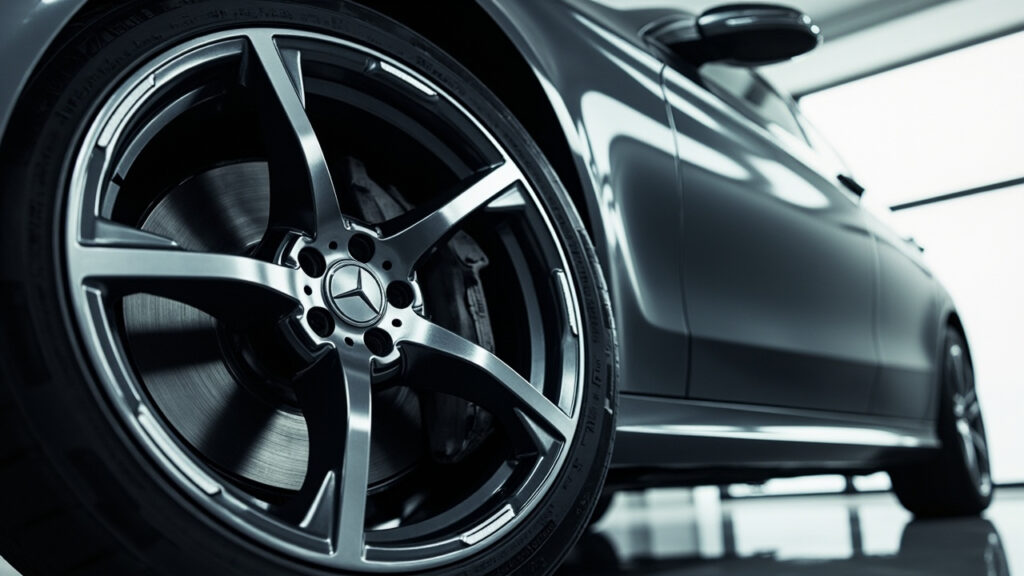 Jantes de mercedes : performance, élégance et sécurité