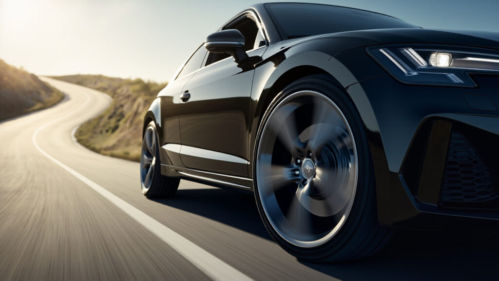 Les jantes d'audi A1, performance et élégance sur route